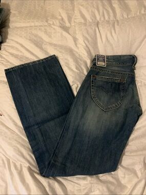 Replay Women’s Blue Straight-Leg Jeans.  Janice style